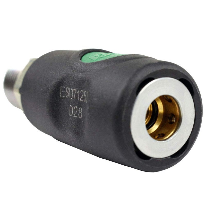 Prevost High Flow Safety Air Coupler ESI 071253 1/2" MNPT Quality New Prevo S1 (5) - Image 2